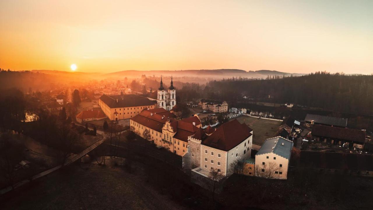 Hotel Klaster Želiv Dış mekan fotoğraf